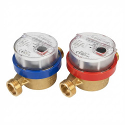 Apator SV/TUV - jednovtokový bytový vodomer Q3 1,6-2,5, PN16, SV do 30°C / TUV do 90°C