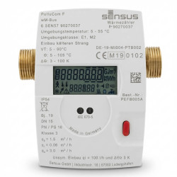 Sensus PolluCom F/Standard – merač tepla (kalorimeter), qp 0,6-2,5, impulzný výstup